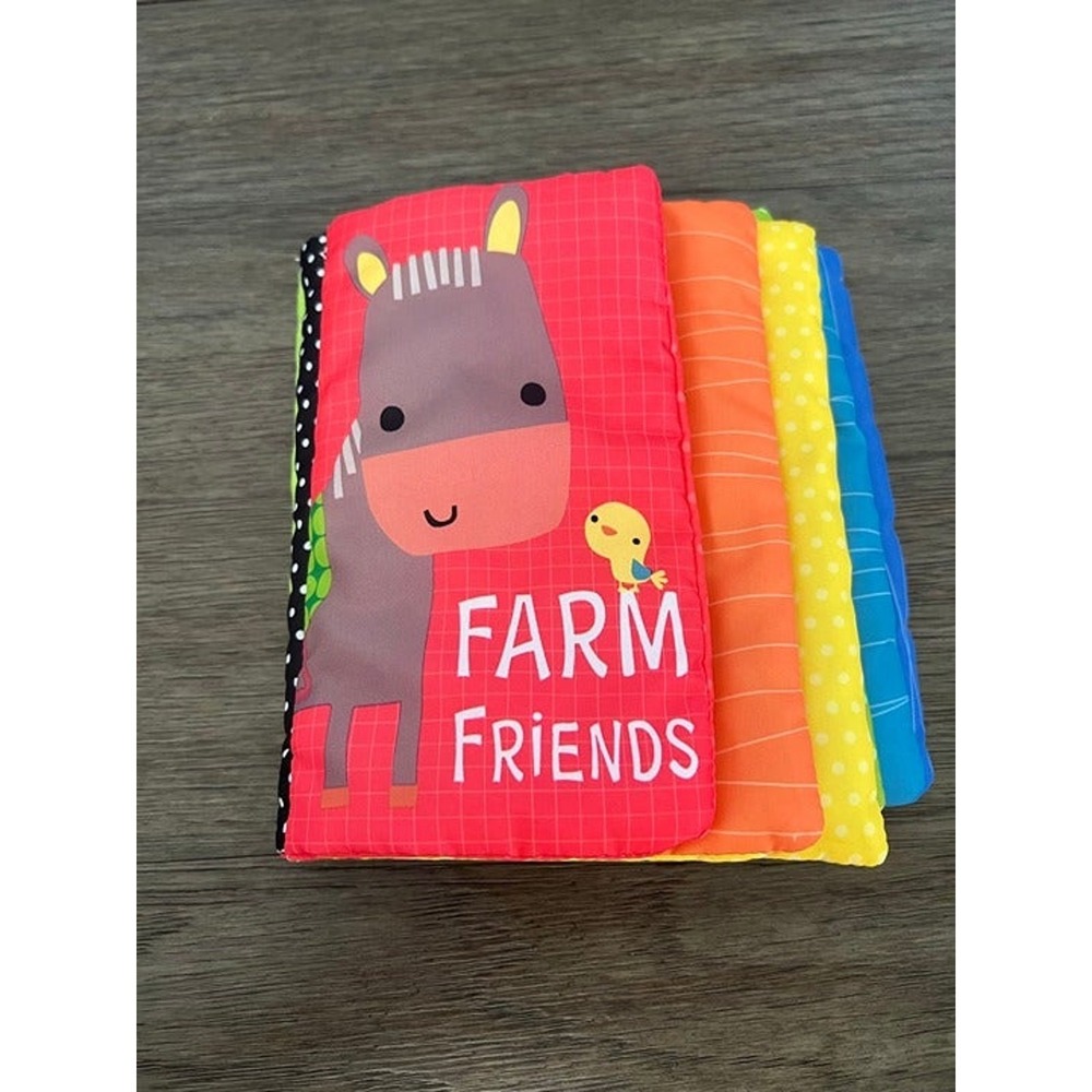 Silver Dolphin Farm Friends Soft Book